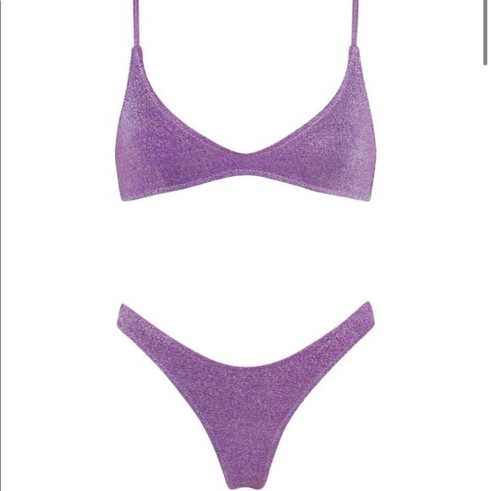 Triangl Swimwear Lavender Bikini Set